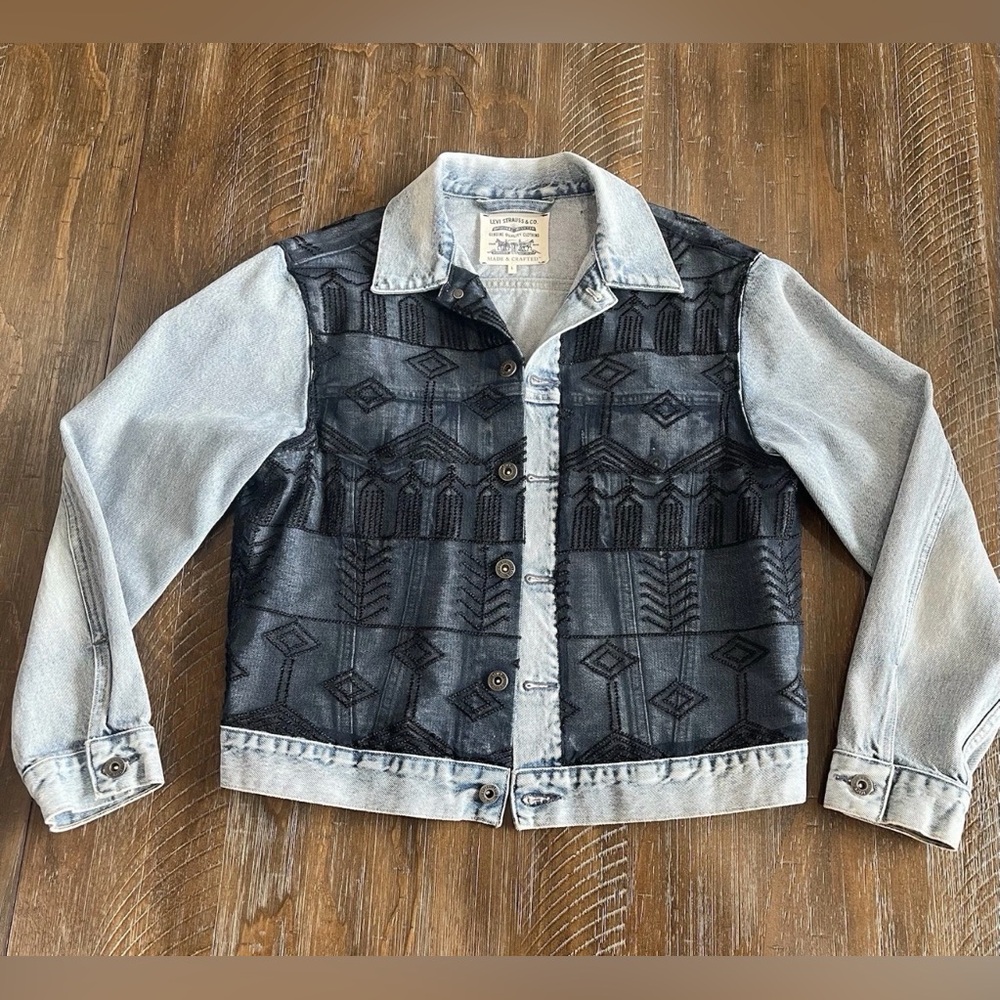 Levi's Classic Blue Denim Jacket Size Large